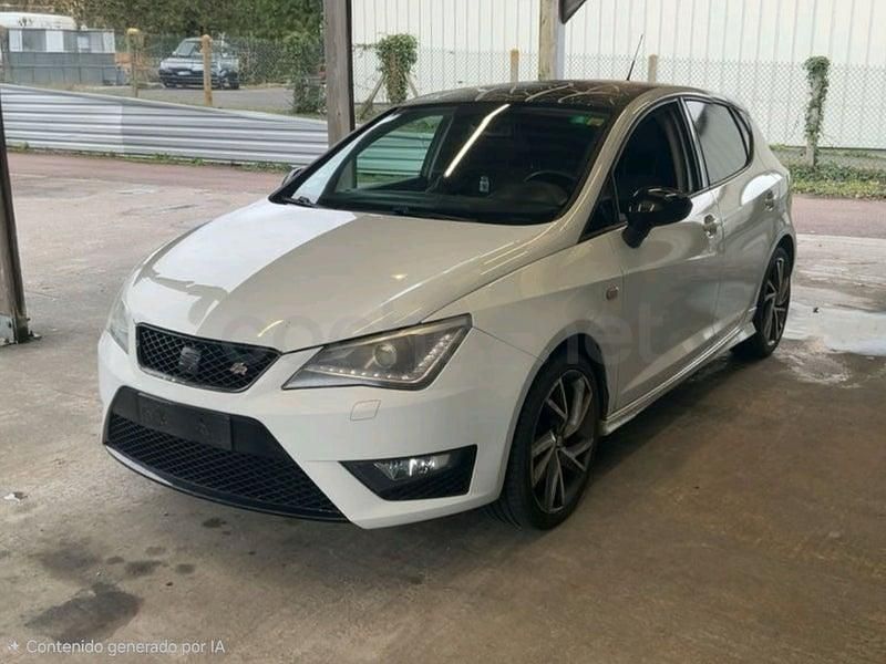 Usado Seat Ibiza FR 105 CV (77 kW) 2014 Blanco Berlina