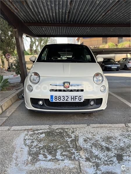 Usado Abarth 500C 140 CV (102 kW) 2011 Blanco Descapotable