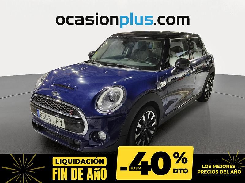 Azul Usado 2016 Mini Cooper S Utilitario | 16.945 € (Buen precio) - Imagen 1/4