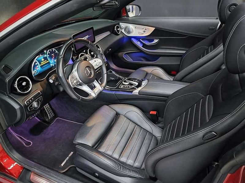 Usado Mercedes C43 AMG AMG 390 CV (286 kW) 2020 Granate Descapotable
