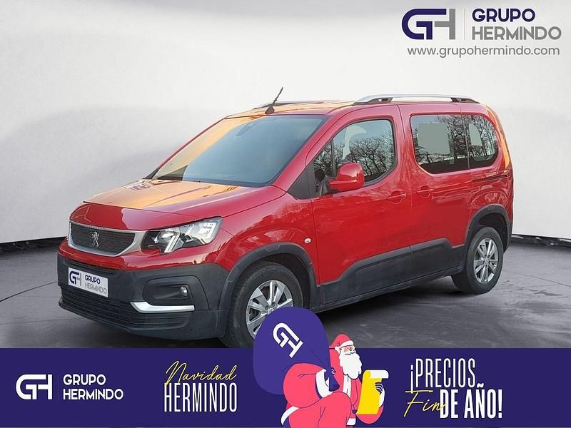 Rojo Usado 2019 Peugeot Rifter Active Monovolumen | 14.950 € (Precio justo) - Imagen 1/4
