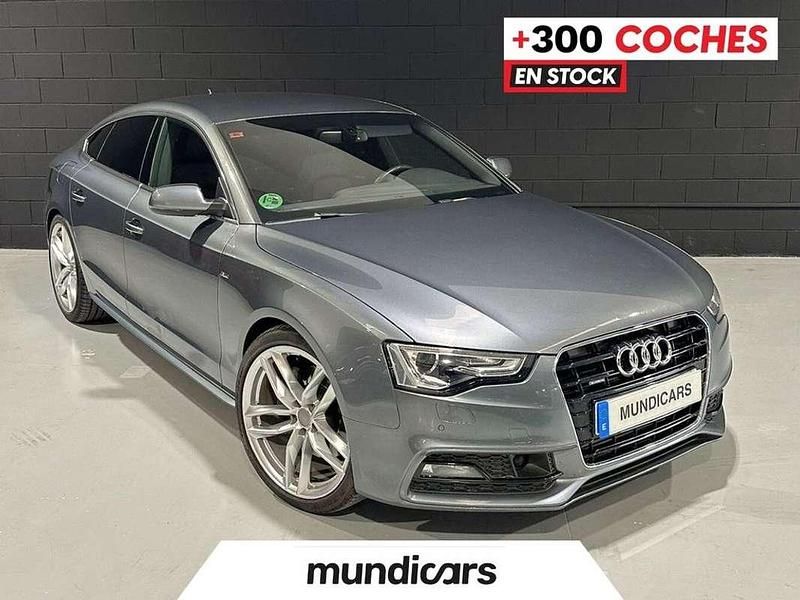 Gris Usado 2016 Audi A5 Sportback S-Line Utilitario | 23.490 € (Super precio) - Imagen 1/4