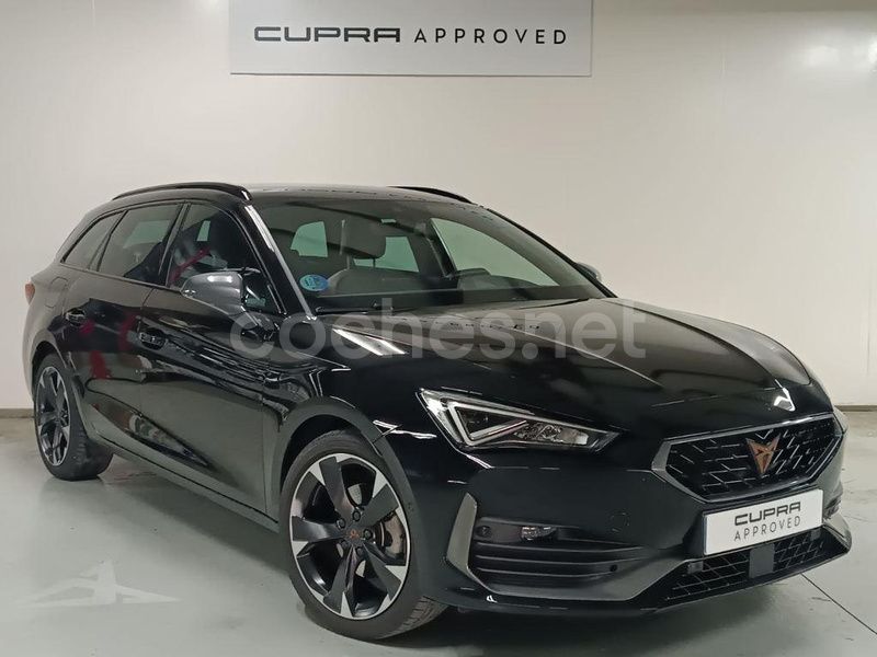 Negro Usado 2024 Cupra Leon Familiar | 25.650 € (Precio justo) - Imagen 1/4