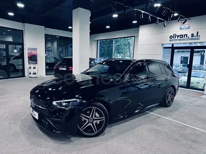 Usado Mercedes C300e 313 CV (230 kW) 2023 Negro Familiar