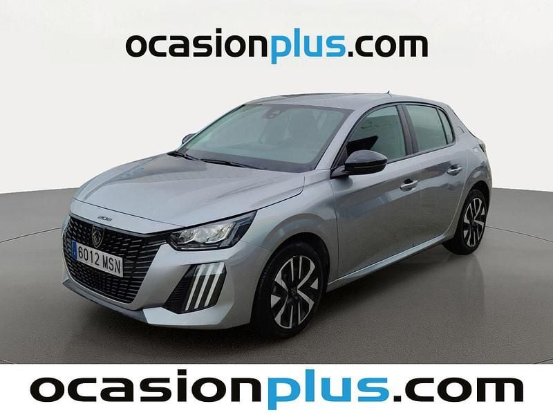 Gris Usado 2024 Peugeot 208 Active Utilitario | 12.864 € (Buen precio) - Imagen 1/4