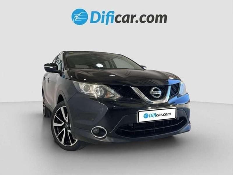 Usado Nissan Qashqai N-TEC 116 CV (85 kW) 2014 Negro SUV