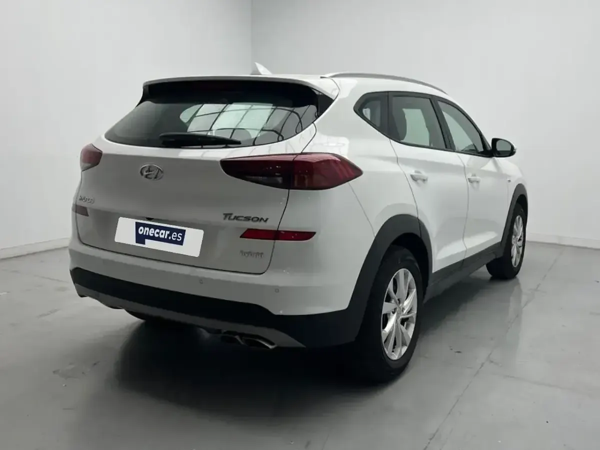 Usado Hyundai Tucson 116 CV (85 kW) 2021 Blanco SUV