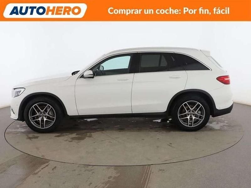 Usado Mercedes GLC250 AMG line 211 CV (155 kW) 2019 Blanco SUV