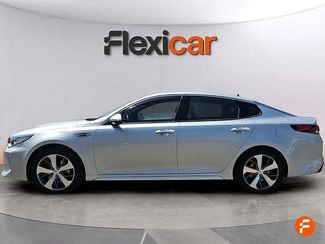 Usado Kia Optima GT-Line 141 CV (103 kW) 2017 Gris / plata Berlina