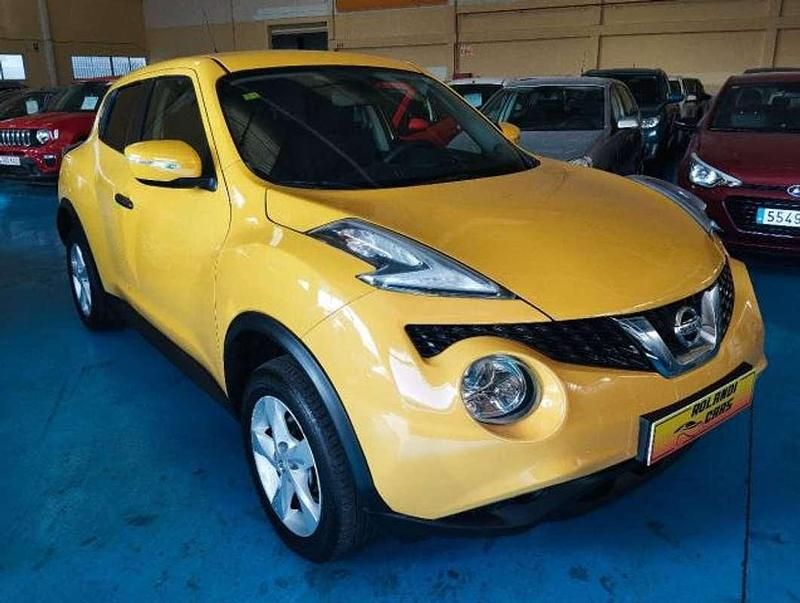 Usado Nissan Juke Visia 94 CV (69 kW) 2016 Amarillo SUV