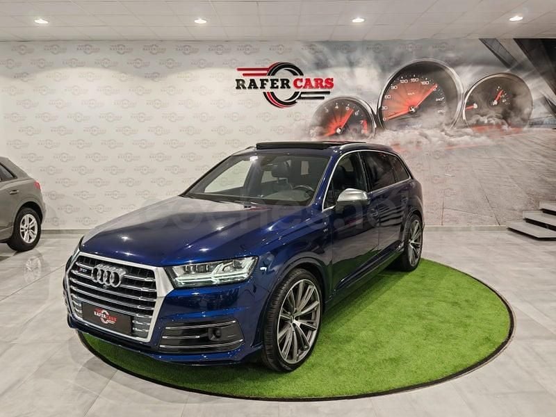 Usado Audi SQ7 S-Line 435 CV (319 kW) 2020 Azul SUV