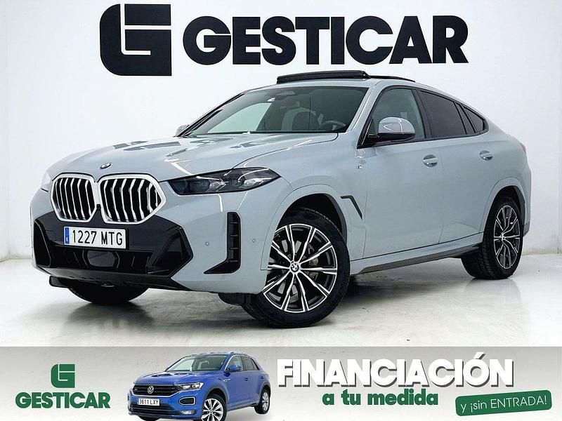 Gris / plata Usado 2024 BMW X6 M Sport SUV | 75.990 € (Super precio) - Imagen 1/4