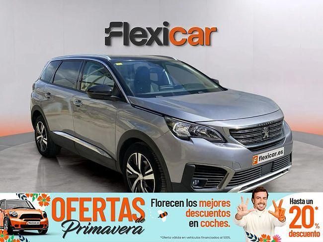 Usado Peugeot 5008 Active 130 CV (95 kW) 2020 Gris SUV