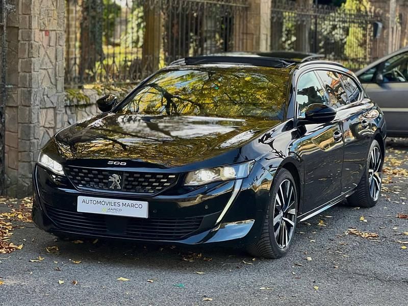 Usado Peugeot 508 SW GT 225 CV (165 kW) 2022 Negro Familiar