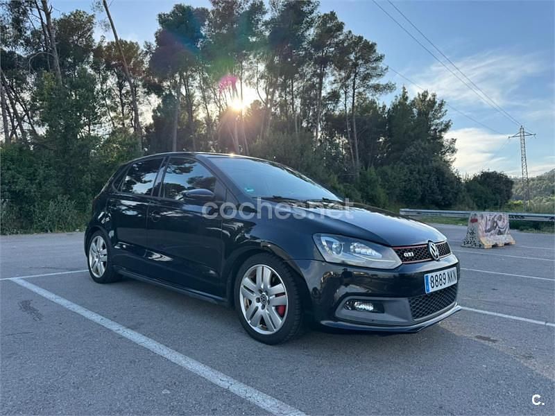 Usado VW Polo GTI 180 CV (132 kW) 2011 Negro Utilitario