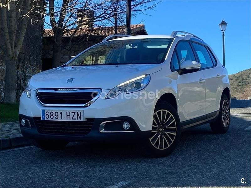 Käytetty Peugeot 2008 Access 82 HP (60 kW) 2014 Valkoinen Katumaasturi