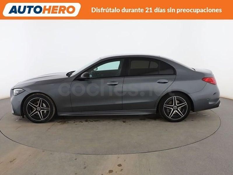 Usado Mercedes C200 AMG line 224 CV (164 kW) 2021 Gris Berlina