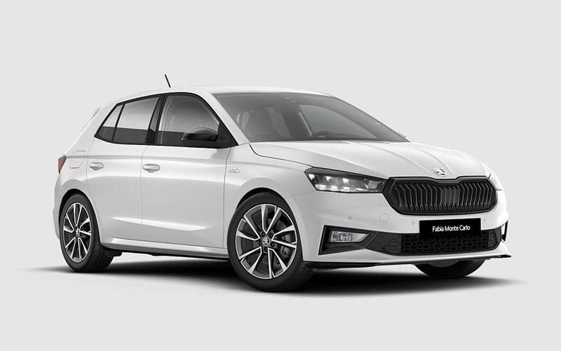 Nuevo Skoda Fabia Monte Carlo 150 CV (110 kW) 2026 Blanco Utilitario