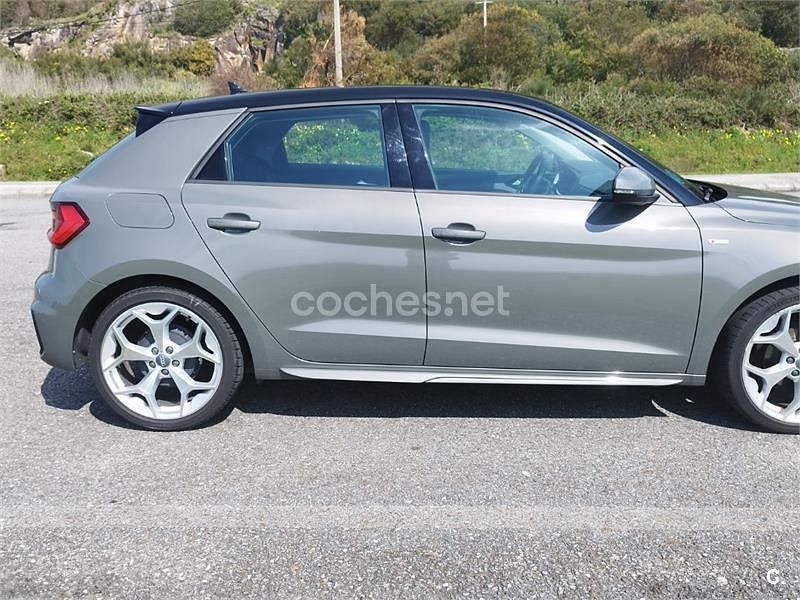 Usado Audi A1 Sportback S-Line 95 CV (69 kW) 2019 Verde Utilitario