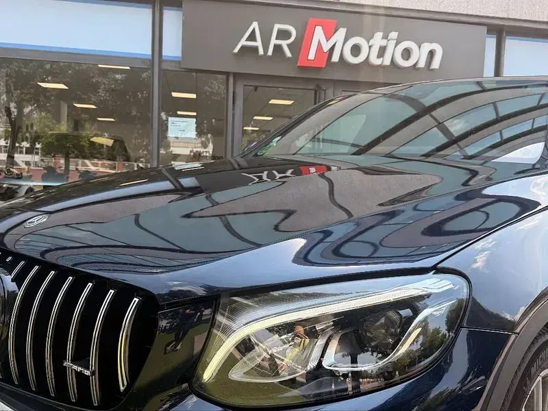 Usado Mercedes GLC43 AMG 367 CV (269 kW) 2019 Azul SUV