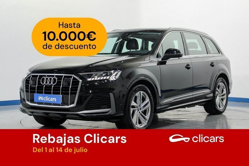 Negro Usado 2019 Audi Q7 S-Line SUV | 48.290 € (Caro) - Imagen 1/4