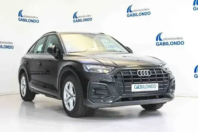 Usado Audi Q5 Advanced Plus 163 CV (119 kW) 2022 Negro SUV