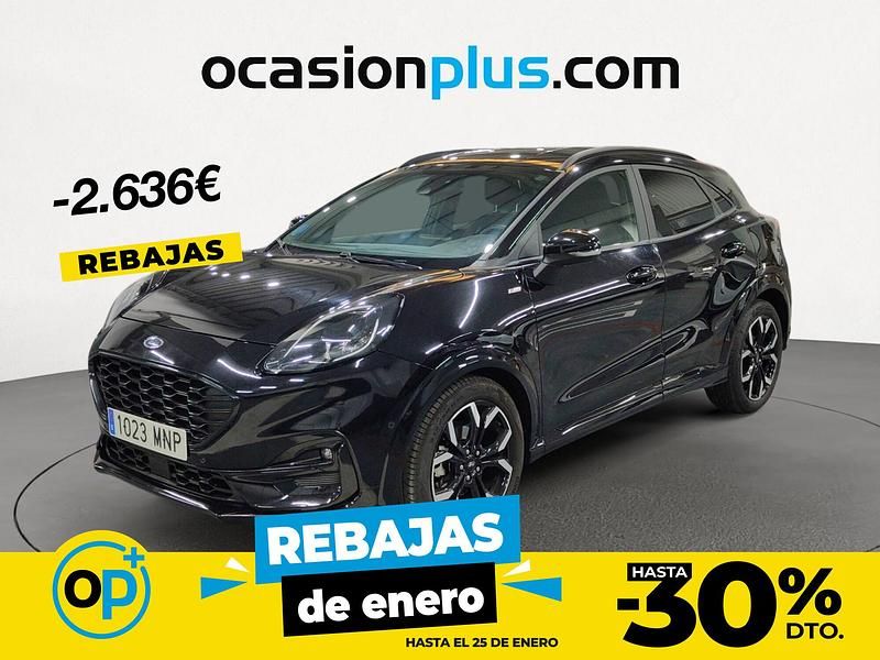 Negro Usado 2024 Ford Puma ST-Line X SUV | 19.100 € (Precio justo) - Imagen 1/4
