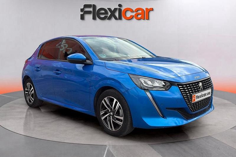 Azul Usado 2020 Peugeot 208 Allure Utilitario | 10.490 € (Buen precio) - Imagen 1/4