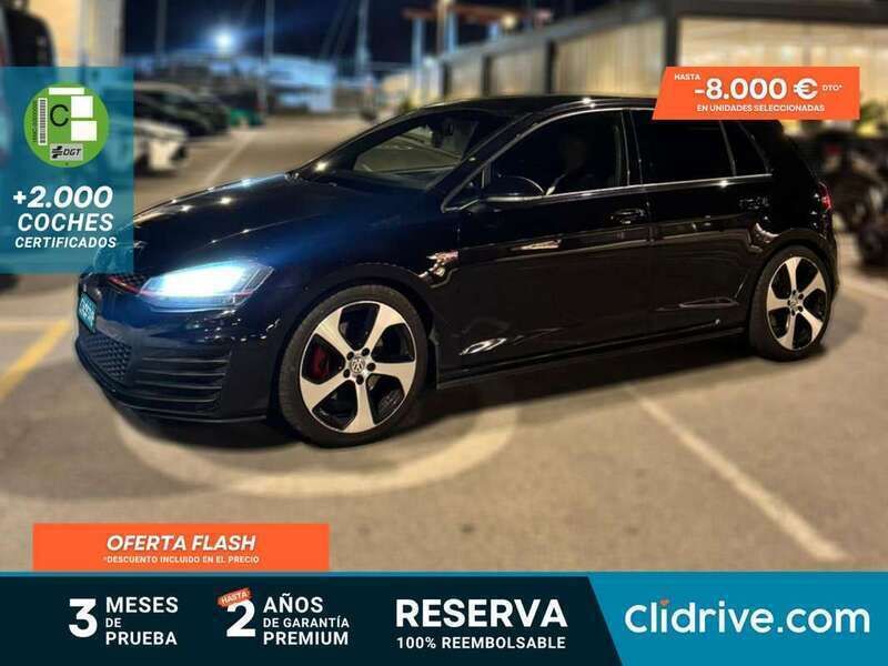 Negro Usado 2013 VW Golf VII GTI Utilitario | 15.490 € (Buen precio) - Imagen 1/3