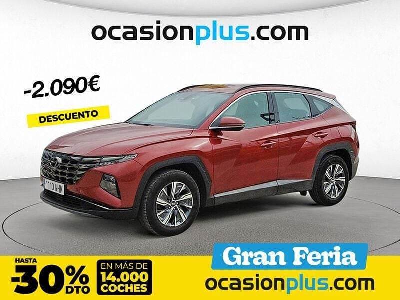 Rojo Usado 2023 Hyundai Tucson SUV | 22.590 € (Precio justo) - Imagen 1/4