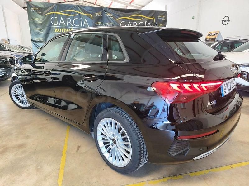 Usado Audi A3 Advanced Plus 150 CV (110 kW) 2021 Negro Berlina