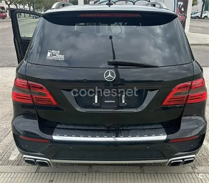 Usado Mercedes ML63 AMG AMG 510 CV (375 kW) 2012 Negro SUV
