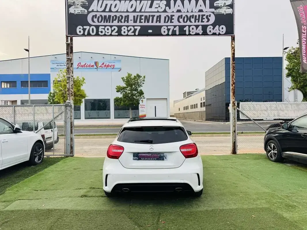 Usado Mercedes A200 AMG line 136 CV (100 kW) 2013 Blanco Utilitario