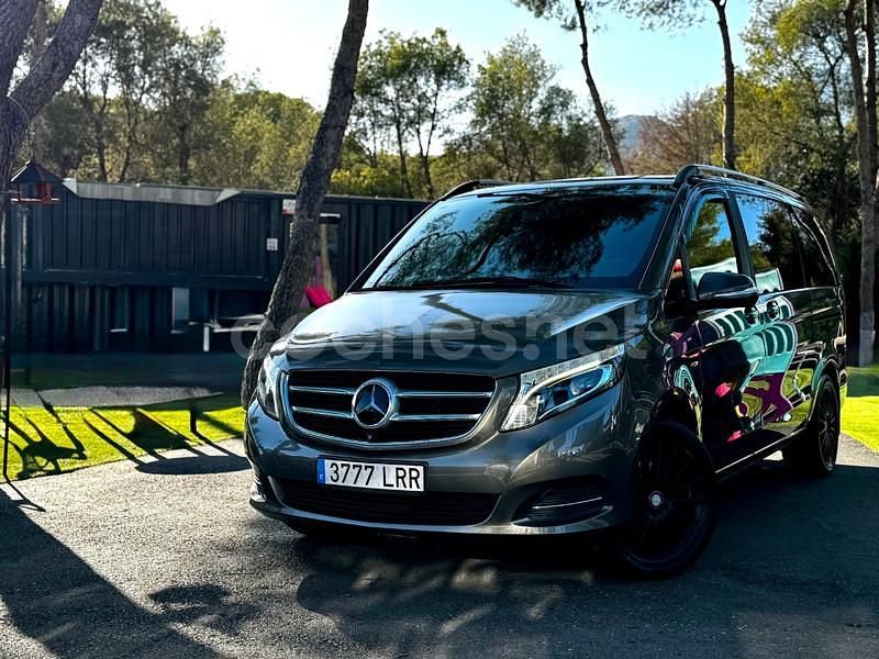 Marrón Usado 2016 Mercedes V250 Avantgarde Monovolumen | 33.900 € (Precio justo) - Imagen 1/4