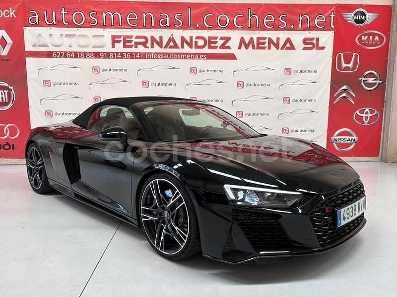 Usado Audi R8 Spyder Performance 570 CV (419 kW) 2021 Negro Descapotable