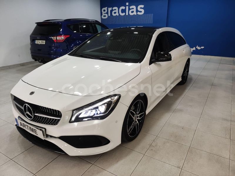 Blanco Usado 2018 Mercedes CLA200 Shooting Brake Familiar | 26.800 € (Caro) - Imagen 1/4