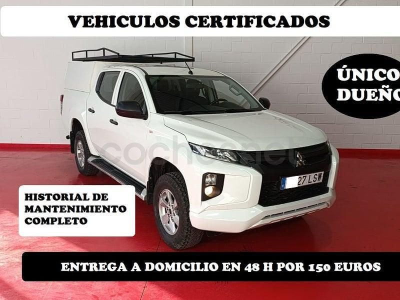 Usado Mitsubishi L200 150 CV (110 kW) 2020 Blanco Recogida
