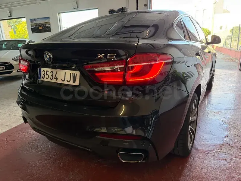 Usado BMW X6 313 CV (230 kW) 2016 Negro SUV