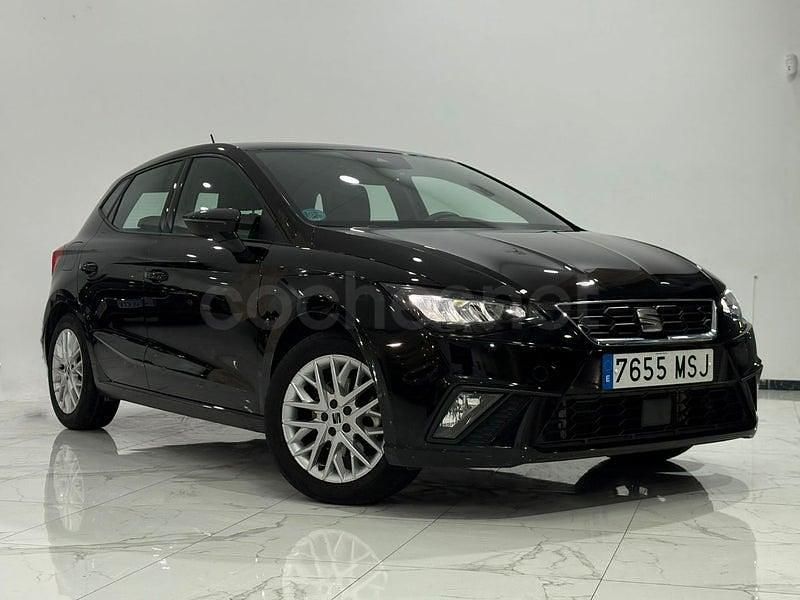 Usado Seat Ibiza FR 110 CV (80 kW) 2024 Negro Berlina