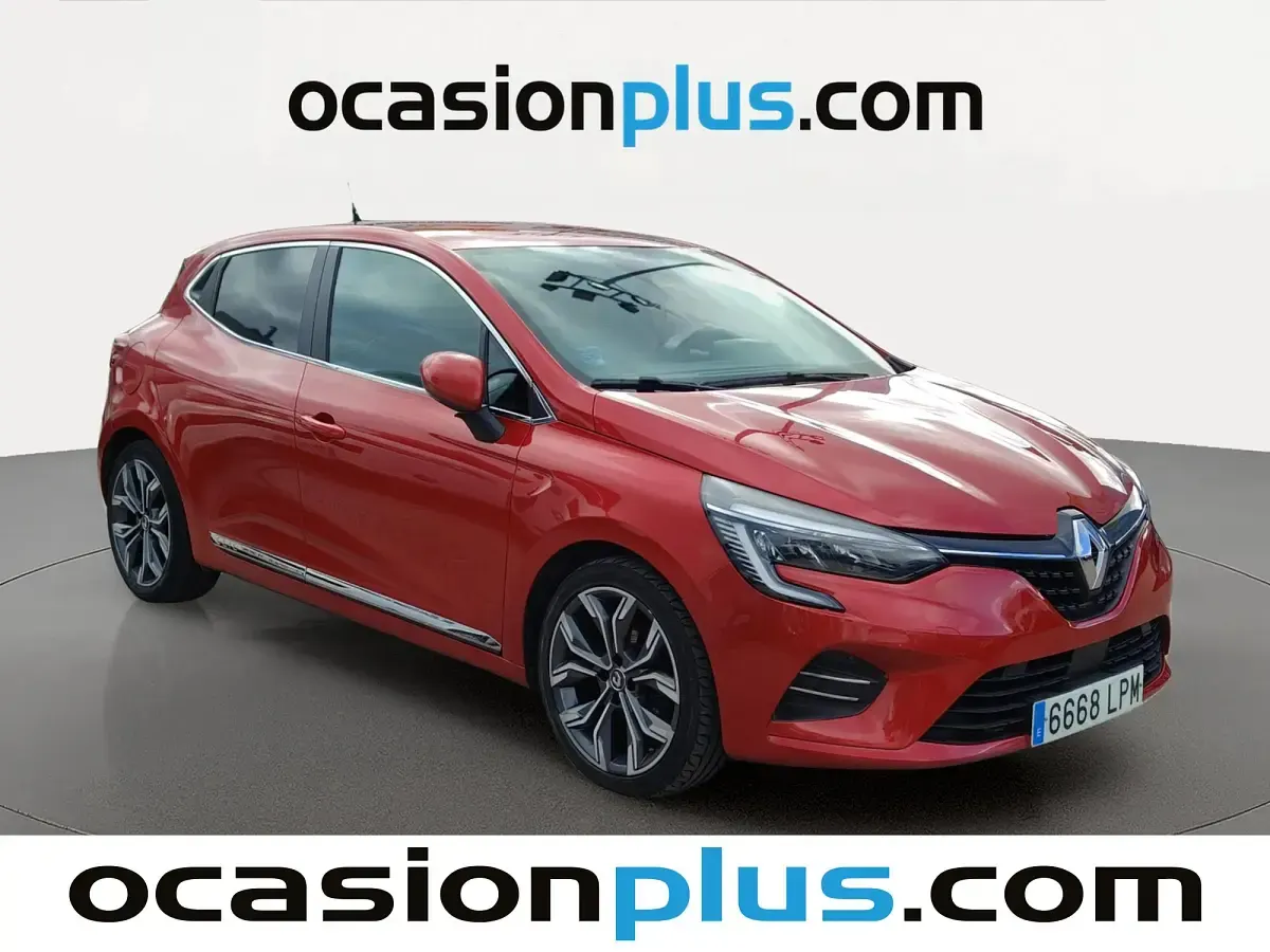 Usado Renault Clio V Zen 116 CV (85 kW) 2021 Rojo Berlina