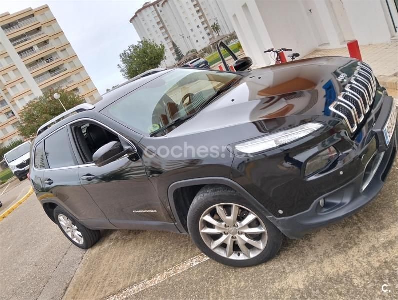 Negro Usado 2015 Jeep Cherokee Limited SUV | 13.500 € (Buen precio) - Imagen 1/4