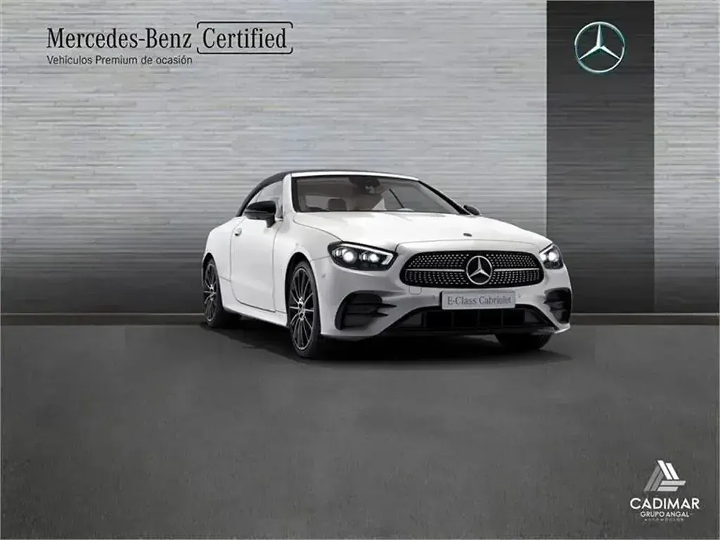 Usado Mercedes E350 299 CV (219 kW) 2022 Manufaktur blanco opalita brig Descapotable