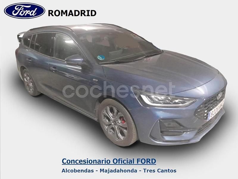Azul Usado 2023 Ford Focus ST-Line Familiar | 22.500 € (Un poco caro) - Imagen 1/4