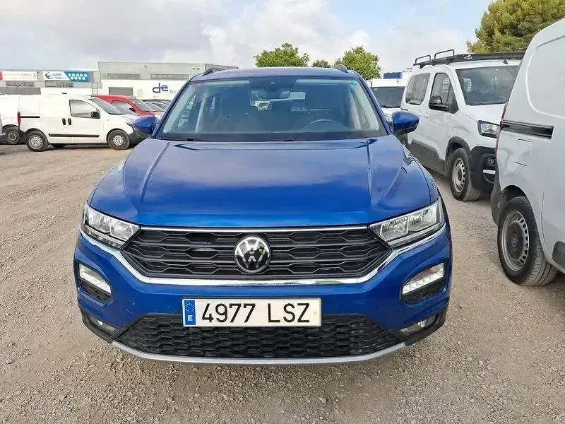 Usado VW T-Roc Advance 116 CV (85 kW) 2021 Azul SUV