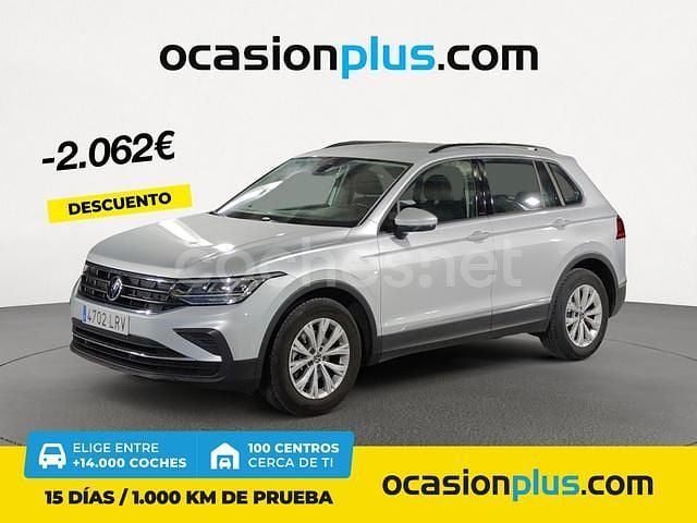 Gris / plata Usado 2021 VW Tiguan SUV | 22.690 € (Buen precio) - Imagen 1/4