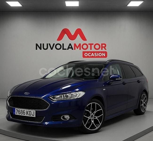 Azul Usado 2017 Ford Mondeo ST-Line Familiar | 15.990 € (Un poco caro) - Imagen 1/4