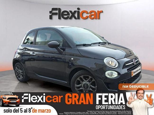 Usado Fiat 500 Club 70 CV (51 kW) 2022 Negro Berlina