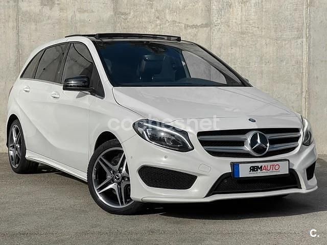 Blanco Usado 2015 Mercedes B220 AMG line Monovolumen | 16.850 € (Precio justo) - Imagen 1/4