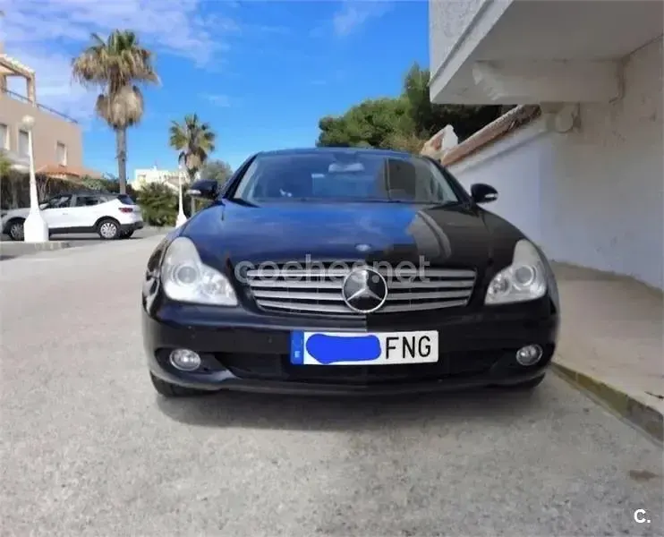 Usado Mercedes CLS350 292 CV (214 kW) 2007 Negro Coupe