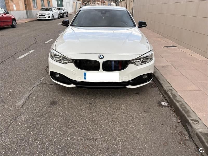 Usado BMW 420 190 CV (139 kW) 2014 Blanco Coupe